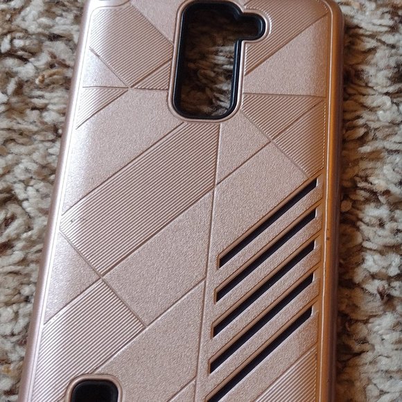 Rose gold LG Stylo 2 cell phone case - Picture 1 of 2